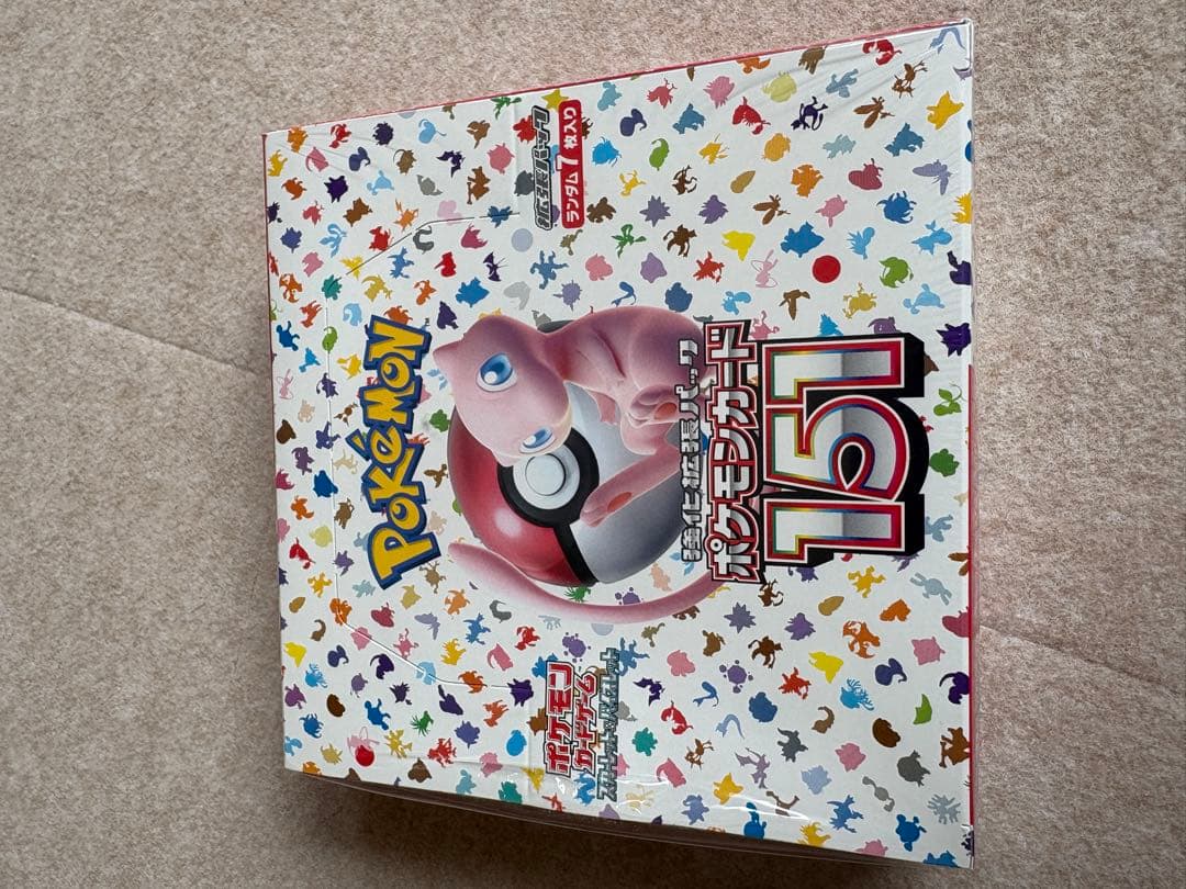 ポケモンカード151 BOX シュリンク付