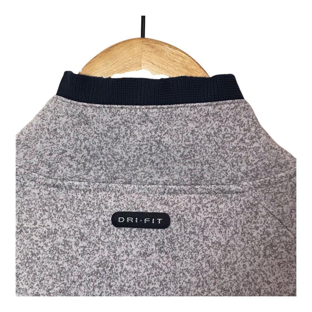 ナイキ　DRI-FIT ジャージ　上下セットアップ　スウッシュロゴ　グレー　M