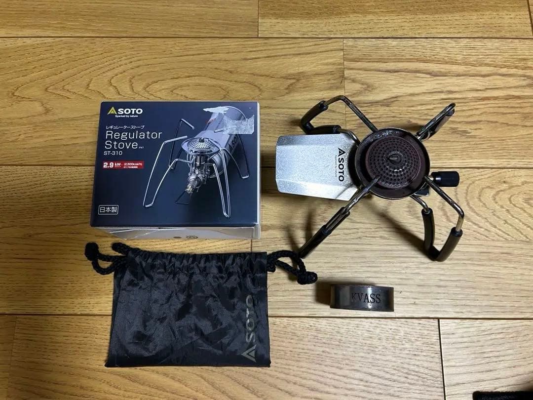 SOTOソト レギュレーターストーブ ST-310 シングルバーナーカスタム済