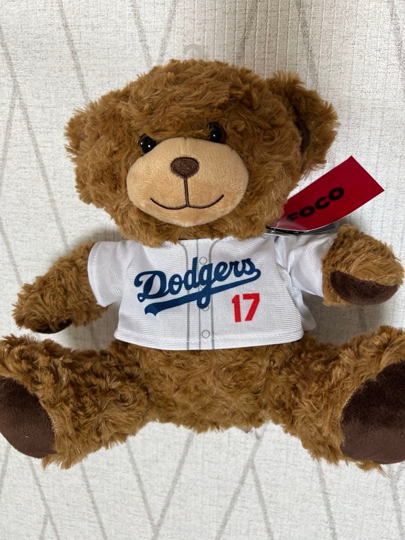 【MLB公式正規品】新品未開封品　ふわふわベア　ドジャース　大谷翔平