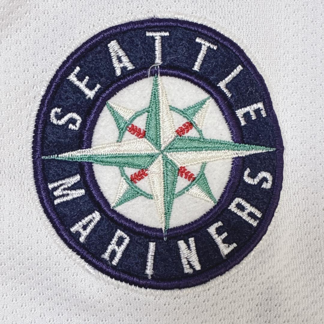 MLBマリナーズ イチロー 51 両面刺繍 ユニフォーム ゲームシャツ XL相当