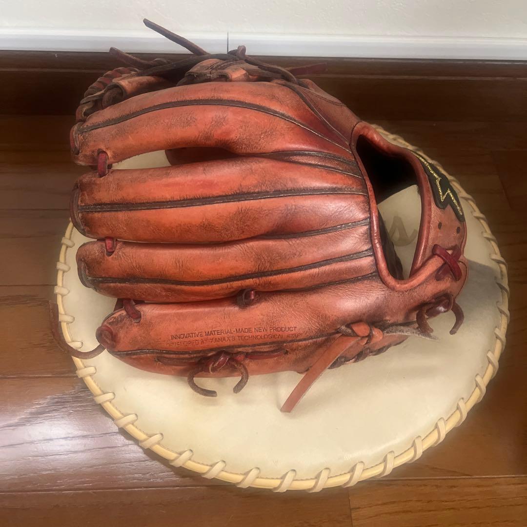 即戦力　型抜群　ザナックス 硬式 グローブ グラブ 内野手用 トラストエックス