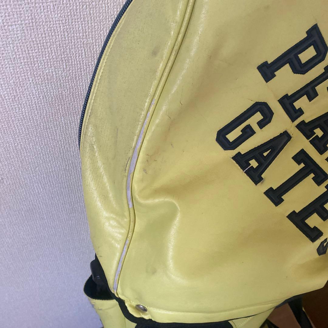 PEARLY GATES キャディバッグ イエロー