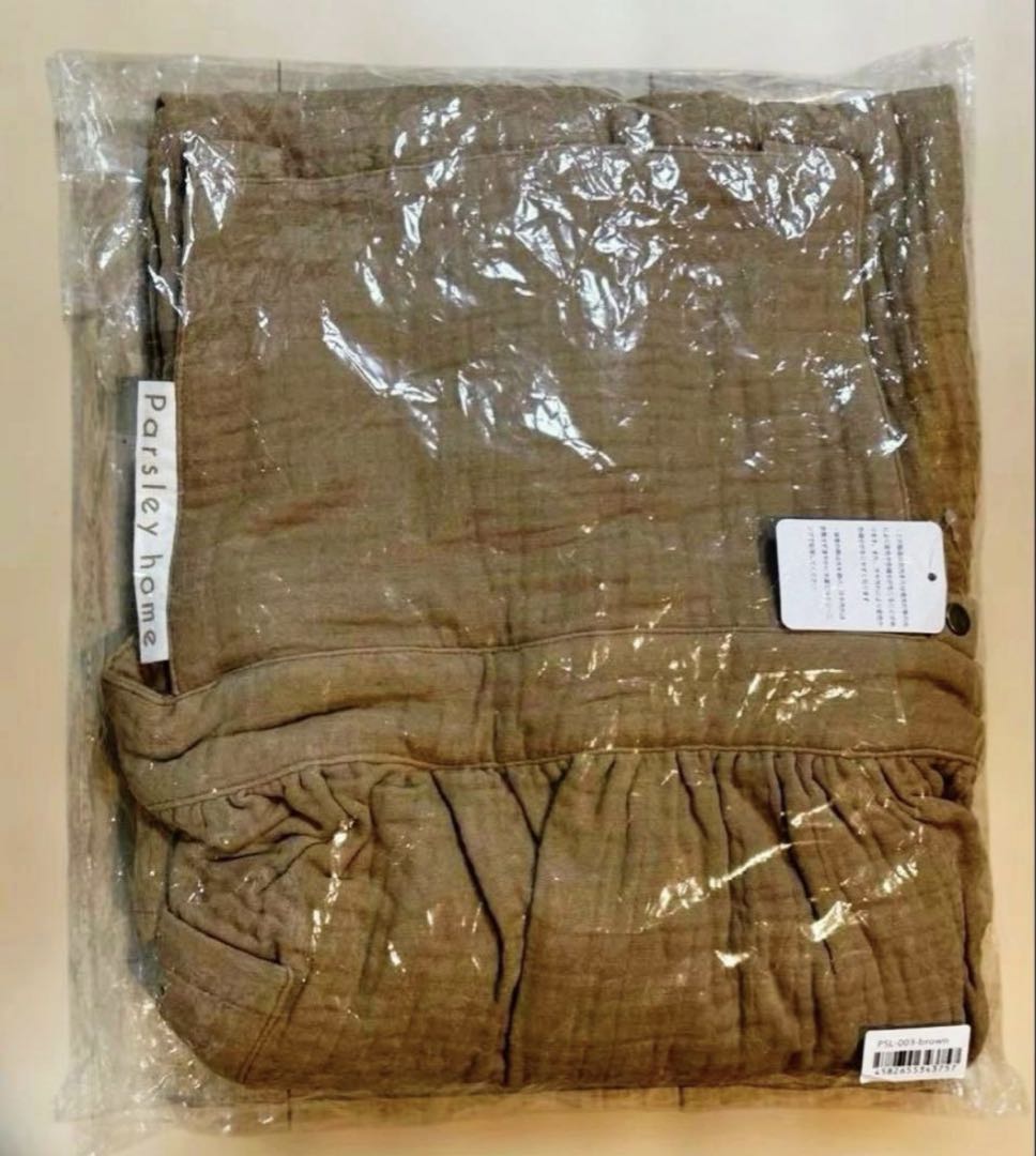 【新品】Parsley コットンガーゼエプロン 辻希美 パセリ ブラウン