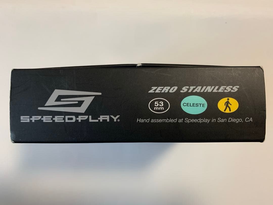 SPEEDPLAY ZERO ペダル ステンレス　約500km使用　チェレステ