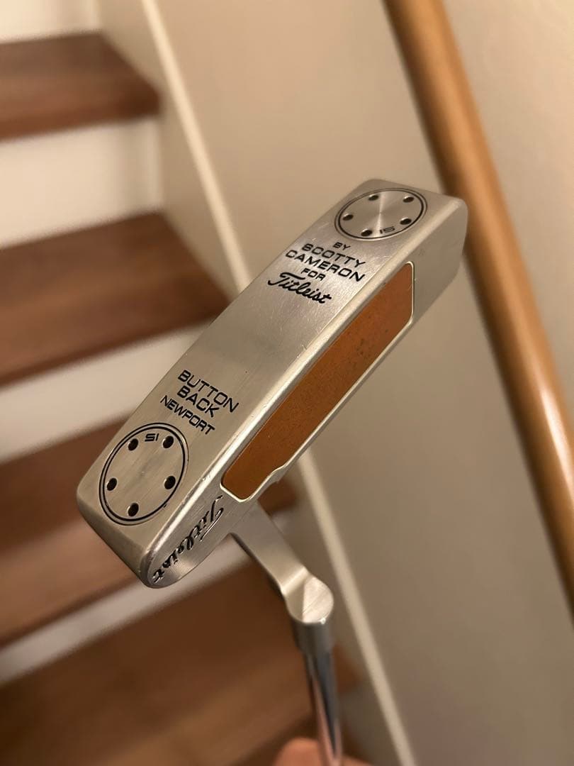 スコッティキャメロンボタンバックニューポート34インチ