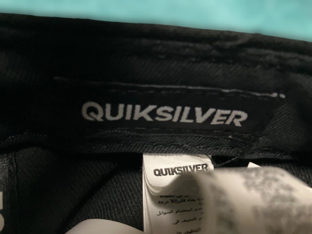 NEW ERA 59FIFTY QUIKSILVER 黒 7 1/2