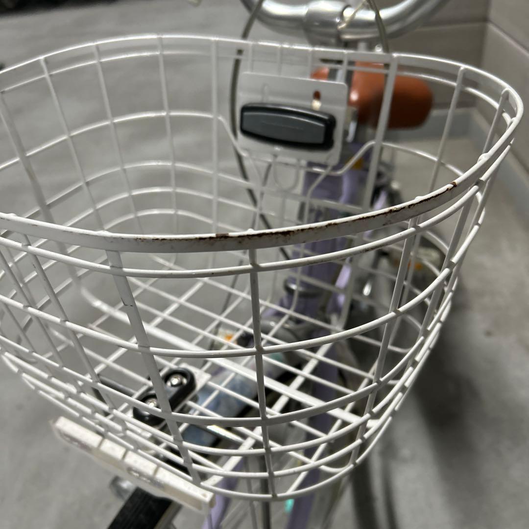 【くくる】子供用自転車 ラベンダー色　22インチ