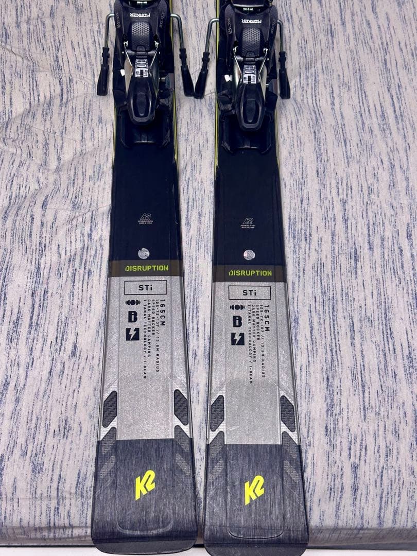K2 DISRUPTION STI 165cm グリフォン付