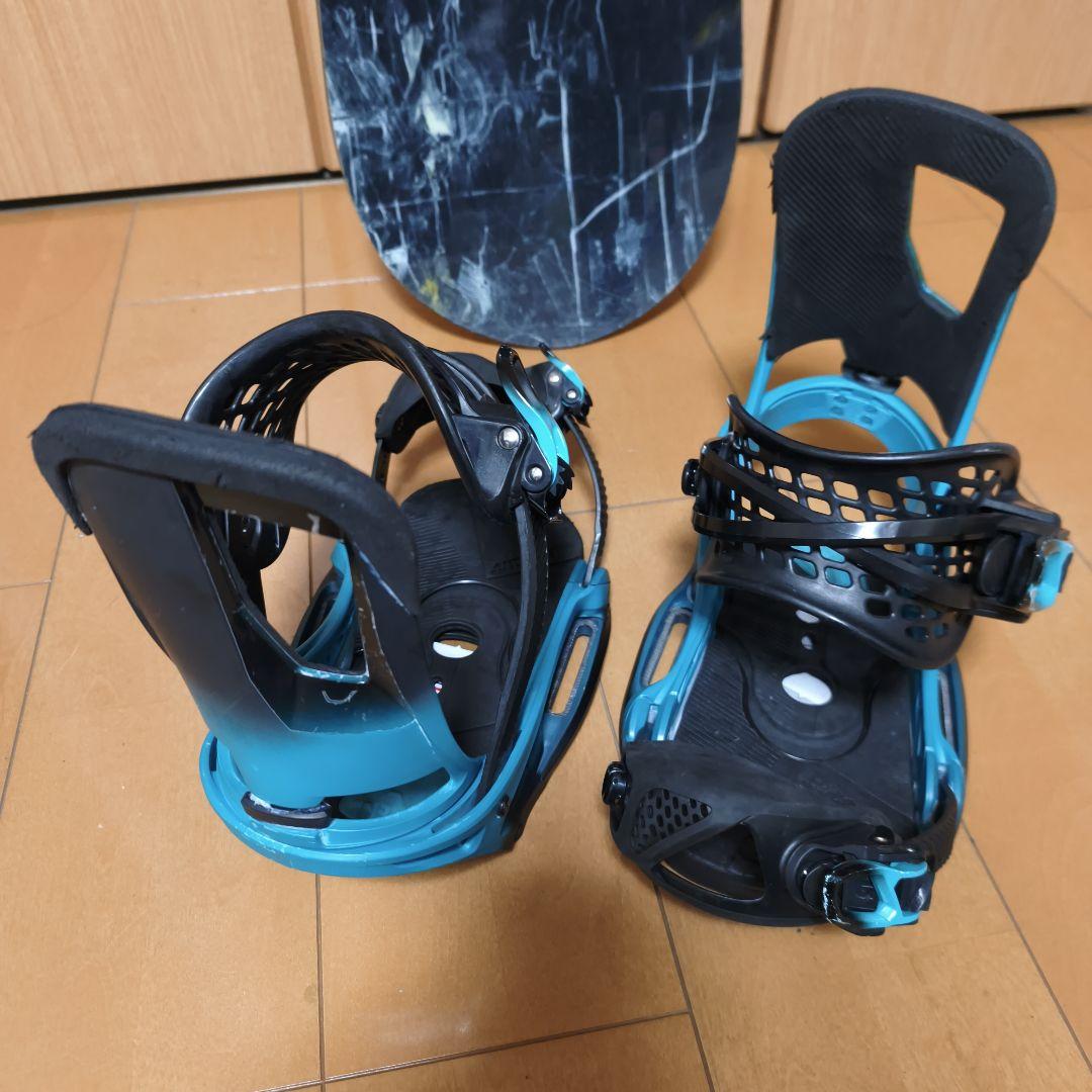 Burton キャンバー 154.5cm Burton CARTEL　3点セット