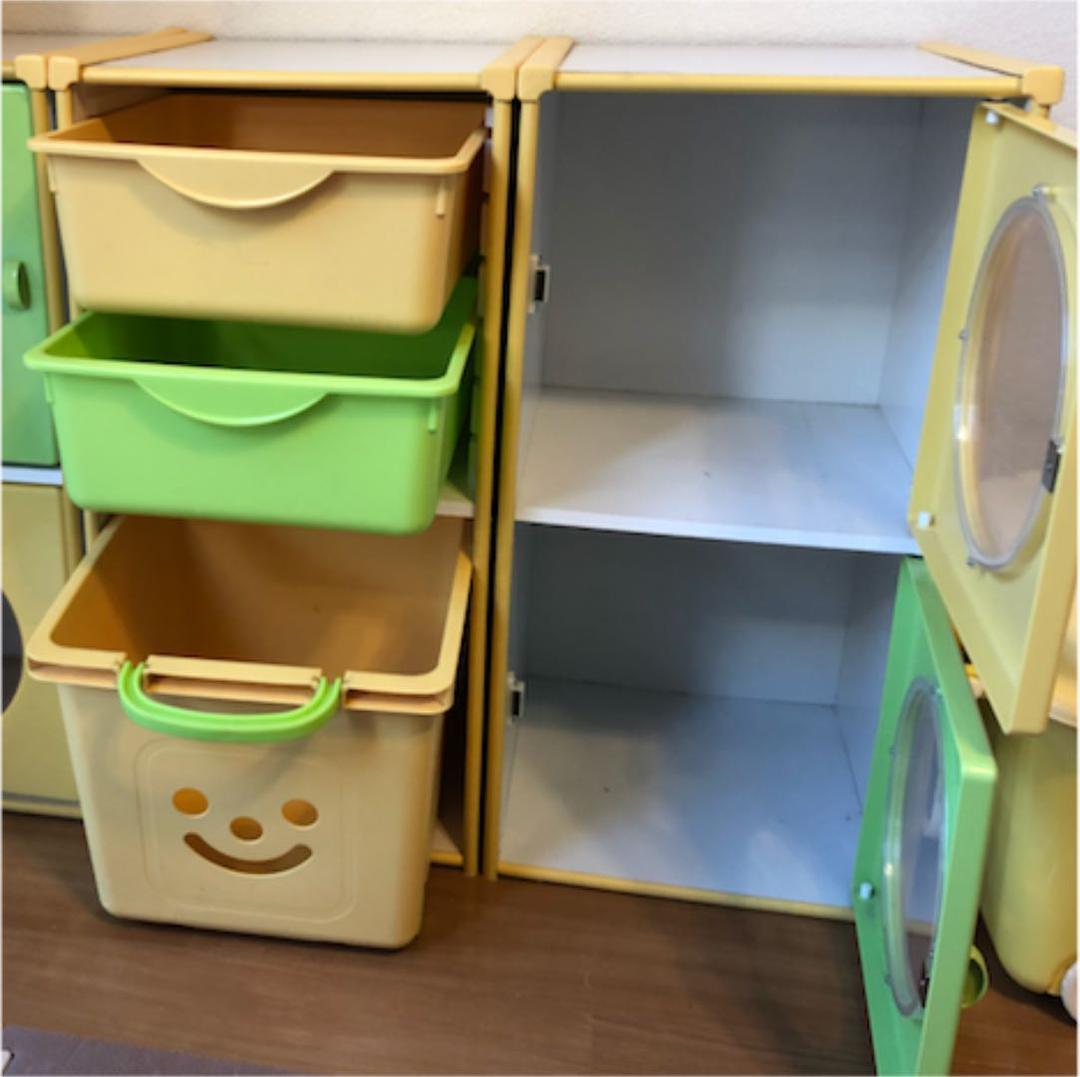 引き取り限定  子ども 収納 ボックス 家具 本棚