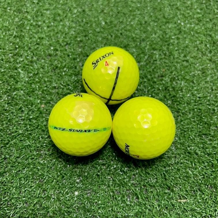 【A62】SRIXON Z-STARXV 2023年 白 ロストボール 24球
