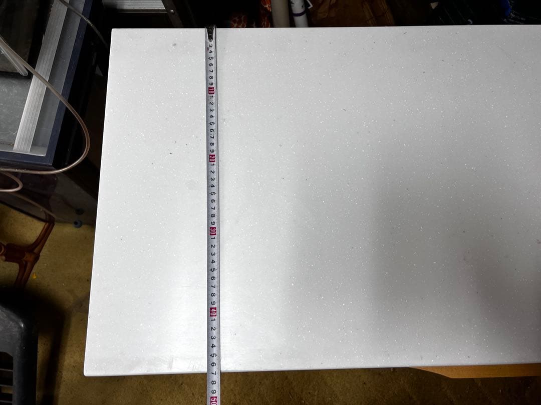 堀田木工所　キッチンカウンター　レンジボード　3段引き出し　食器棚