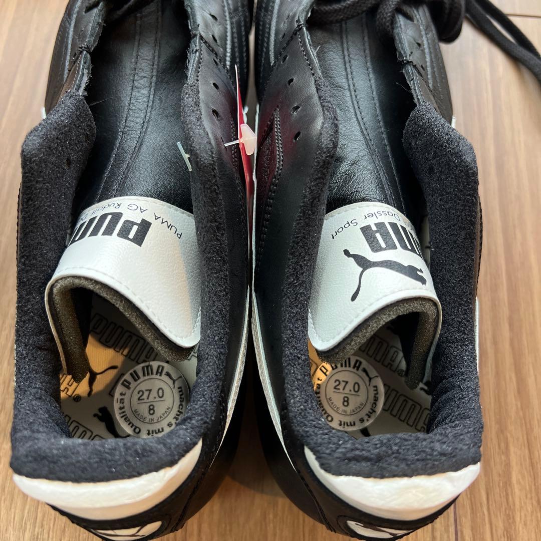PUMA メキシコライト　27.0cm ブラック／ホワイト