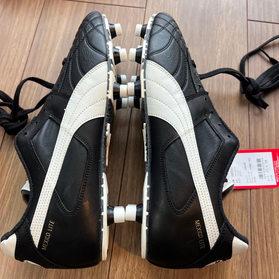 PUMA メキシコライト　27.0cm ブラック／ホワイト
