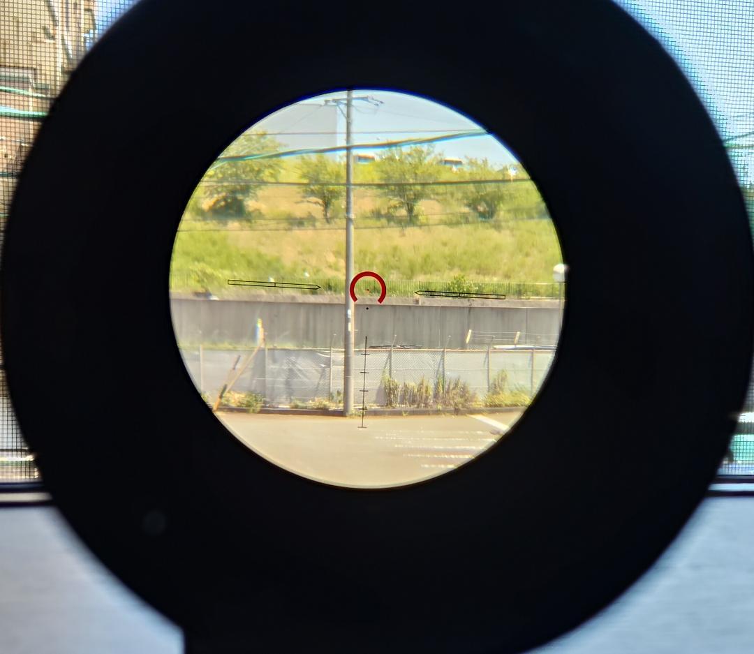 VECTOR OPTICS THANATOR 1-8X24IR ハイマウント付属