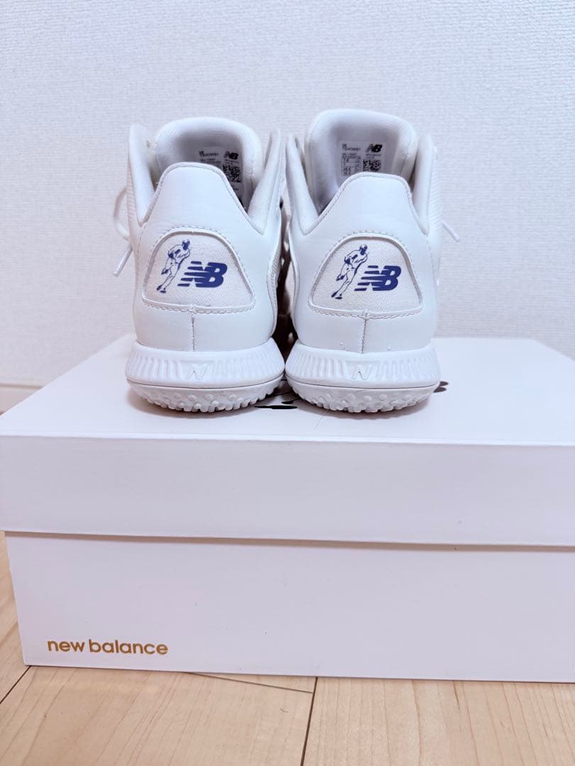 New Balance トレーニングシューズ ホワイト/ネイビー