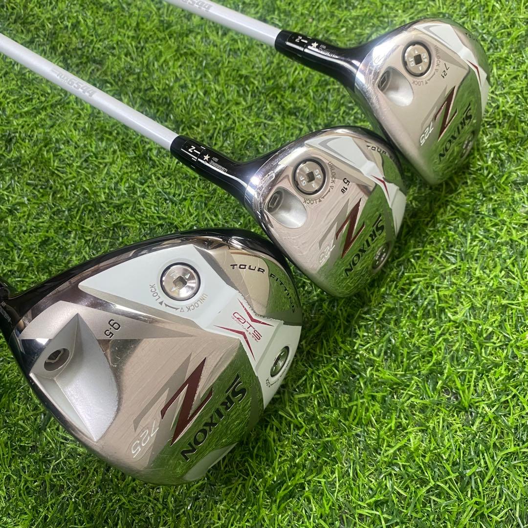 スリクソン Z725 ゴルフクラブセット 12本 S 右 メンズ SRIXON