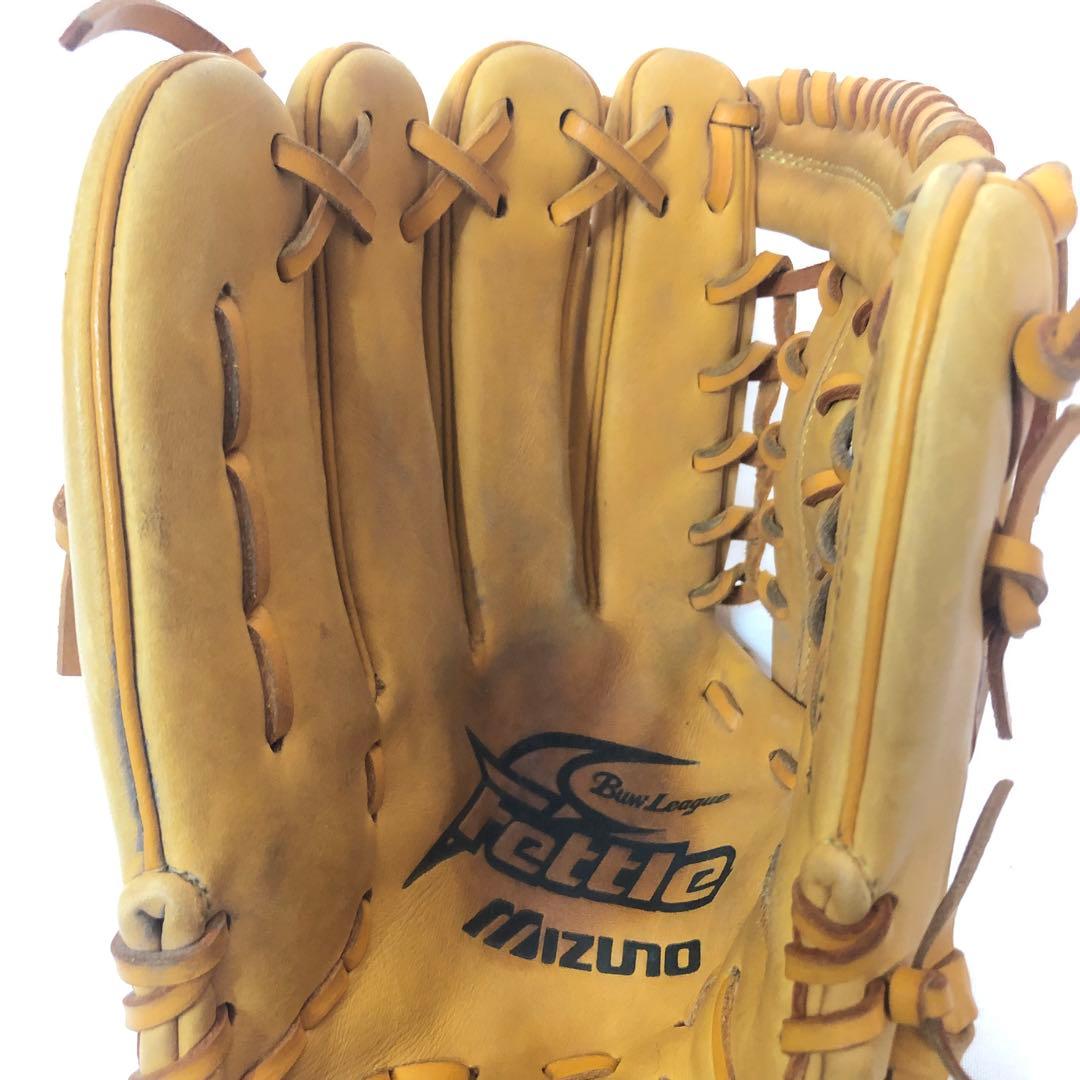 送料込★良品★MIZUNO 左投げ 軟式グローブ 大人用 Fettle