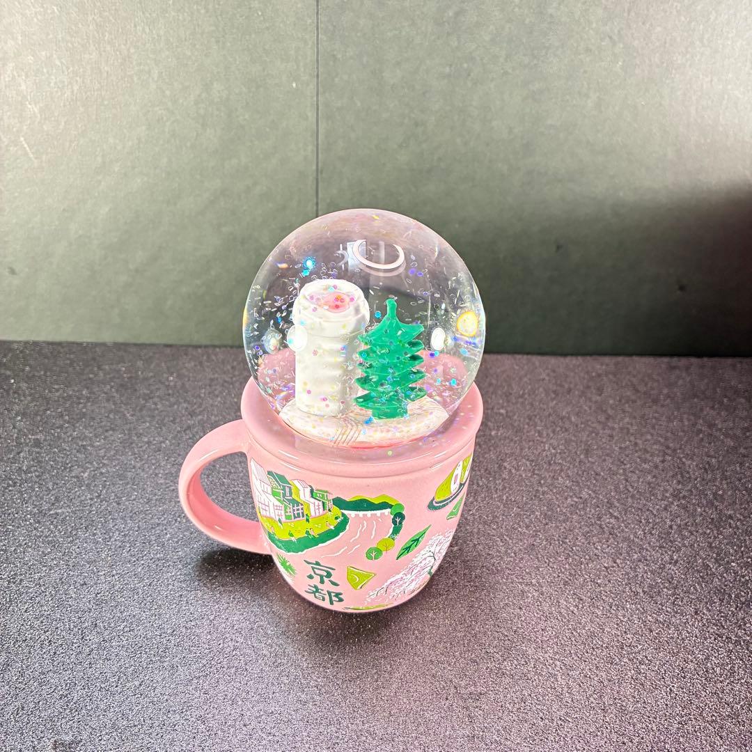 STARBUCKS コレクタブルスノーグローブ&マグKYOTO89ml京都