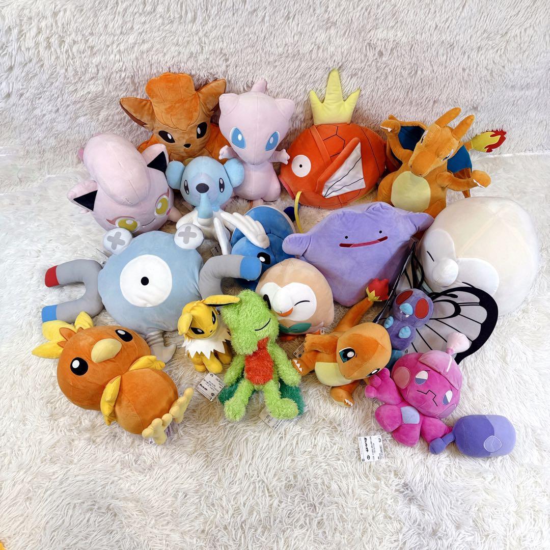 ポケモン　めちゃもふぐっとぬいぐるみ　まとめ売り64体
