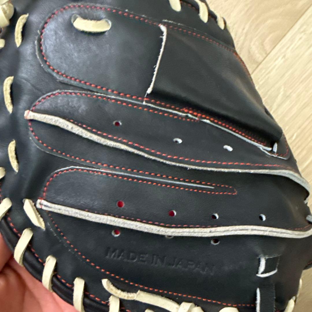 Zeems 黒 レザー 野球グローブ 軟式