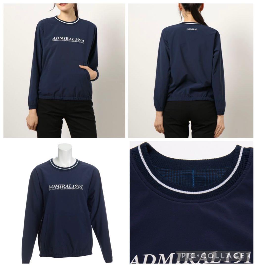 美品！アドミラル ゴルフ　レディース リバーシブル スニード　 ネイビー　M