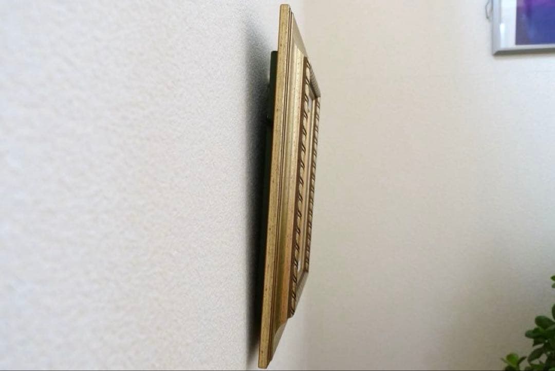 一点物 肉筆 油絵 薔薇 豪華額縁付き 真筆 アンティーク インテリア 風水