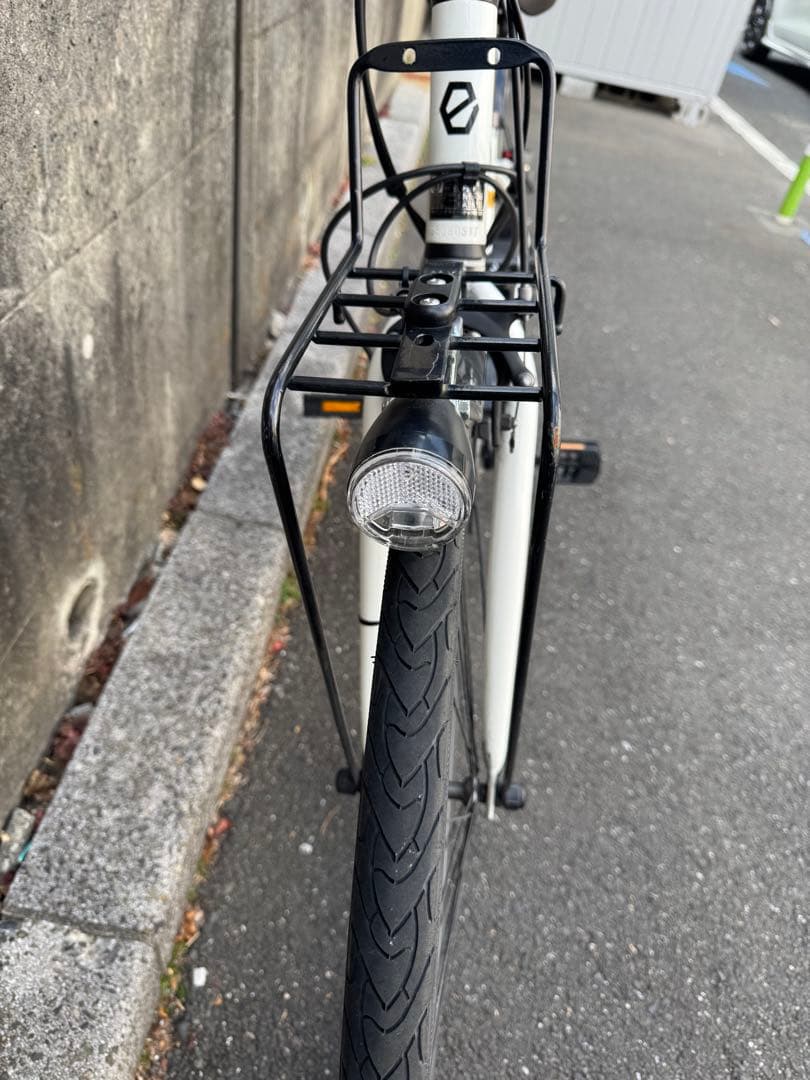Panasonic 電動アシスト自転車 ベロスター ホワイト バッテリー+充電器