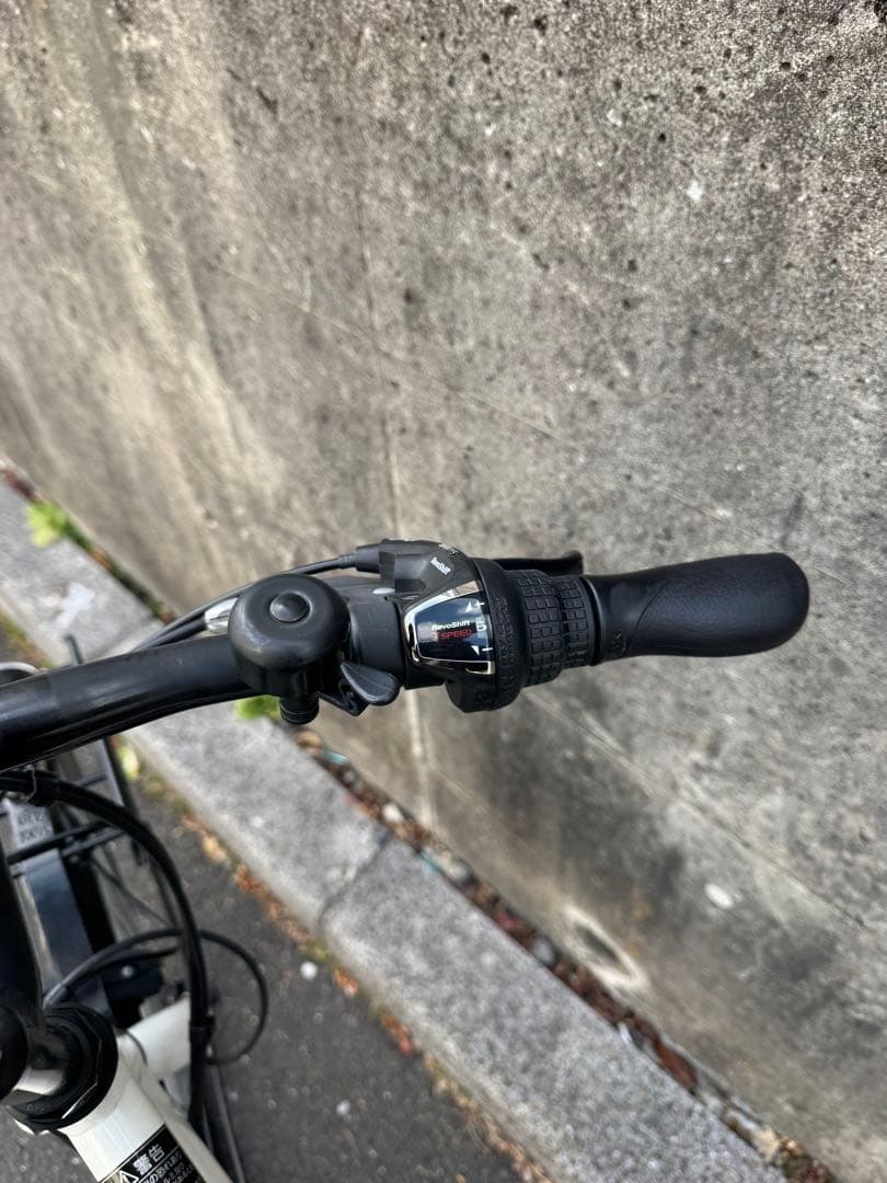 Panasonic 電動アシスト自転車 ベロスター ホワイト バッテリー+充電器