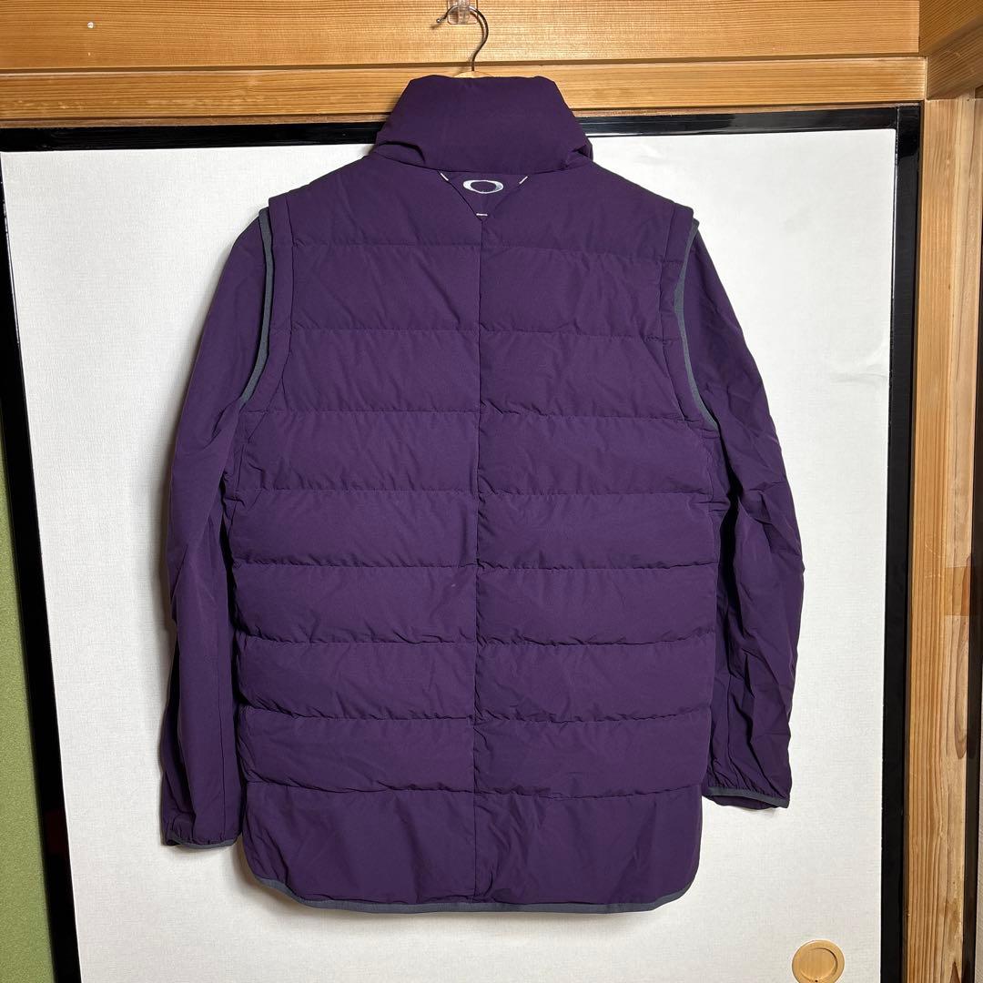 OAKLEY SKULL TRANSFORM DOWN VEST グレープ