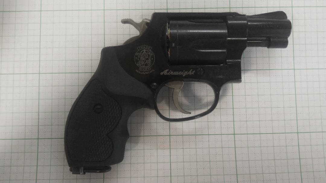 タナカ　S&W M37エアーウェイト　ジュピターフィニッシュ（訳アリ品）