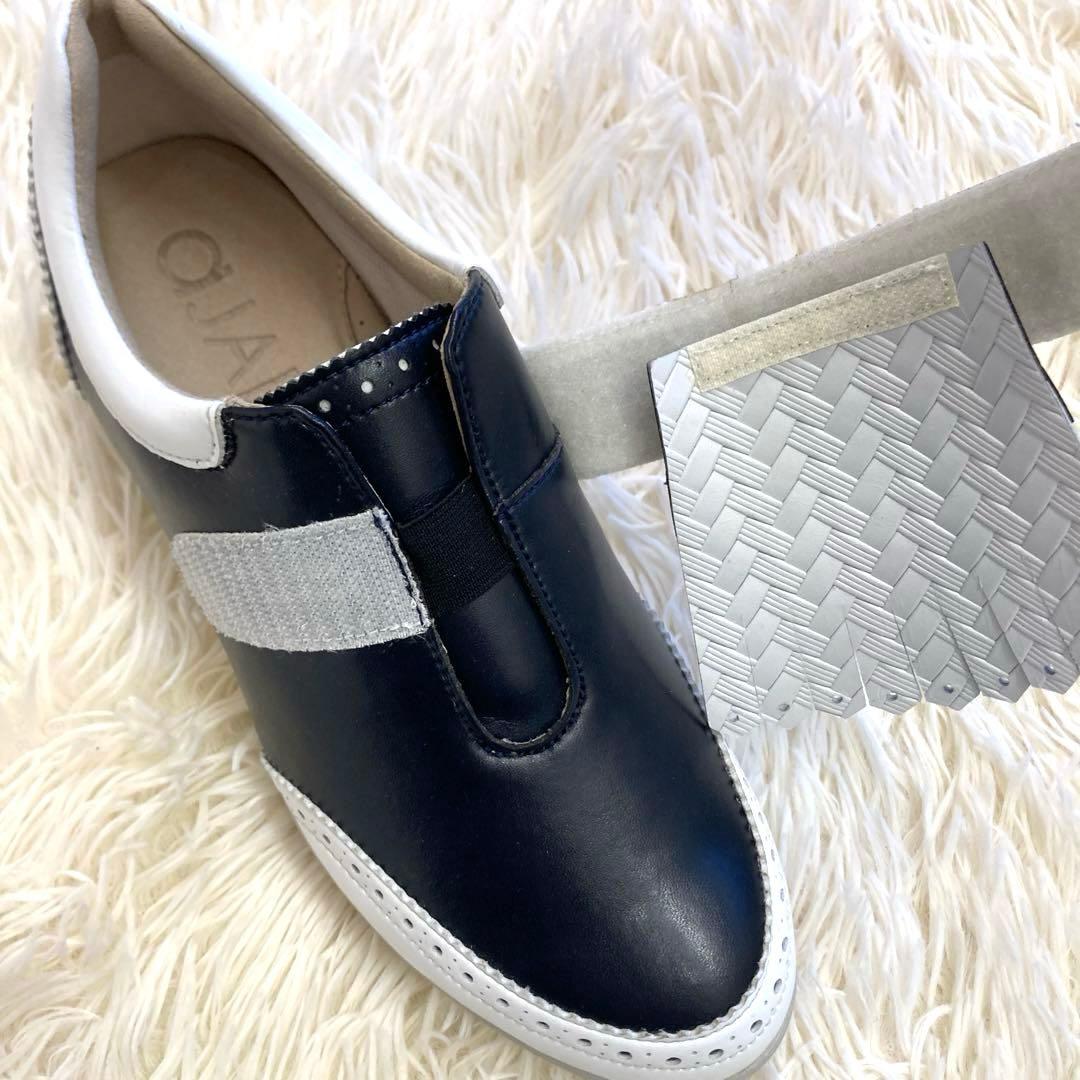 美品　aJADE ゴルフシューズ　バイカラー　2way