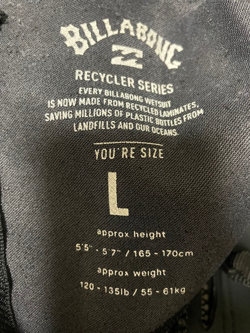 BILLABONG ビラボン 3X2 レディースウェットスーツフルスーツ