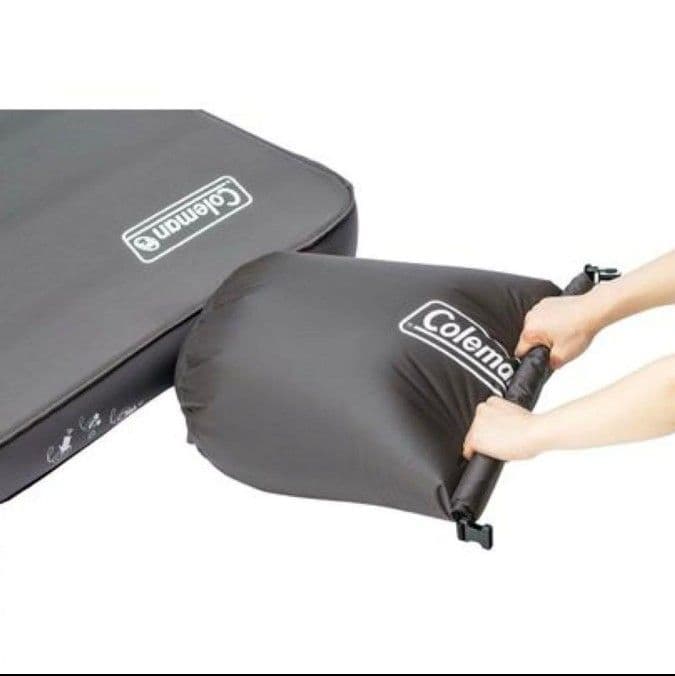 Colemanキャンパーインフレーターマットハイピークシングル②