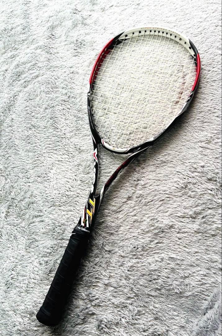 【美品】定価16000円 ミズノ XYST TT OUソフトテニス ラケット