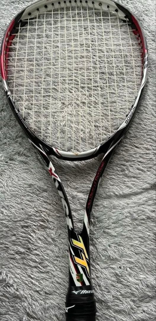 【美品】定価16000円 ミズノ XYST TT OUソフトテニス ラケット