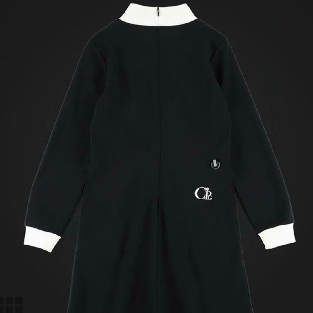 CPGチェーンロゴグラフィカルワンピース Ｌ新品