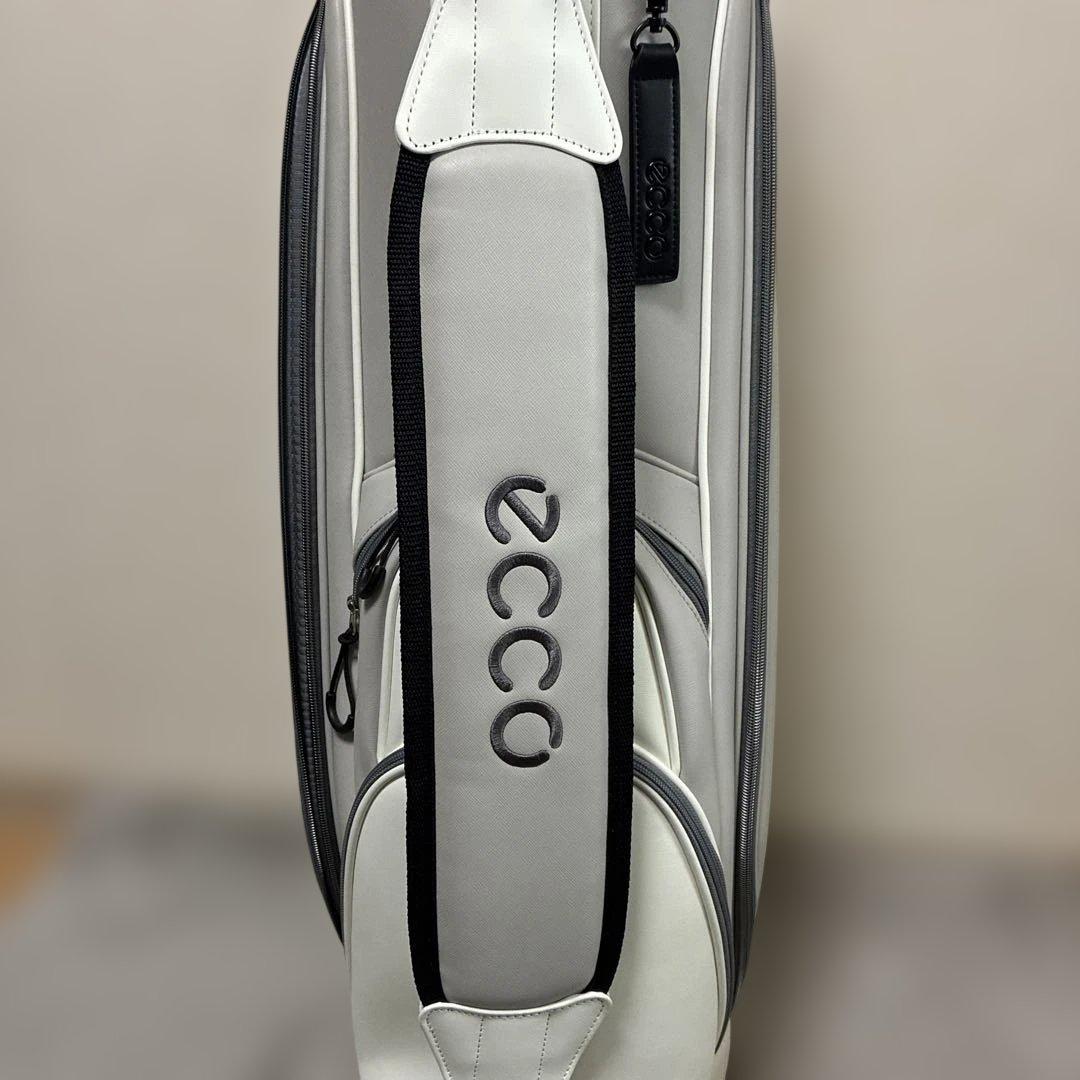 超美品‼️ エコーecco キャディバッグとヘッドカバーセット　パターカバーまで