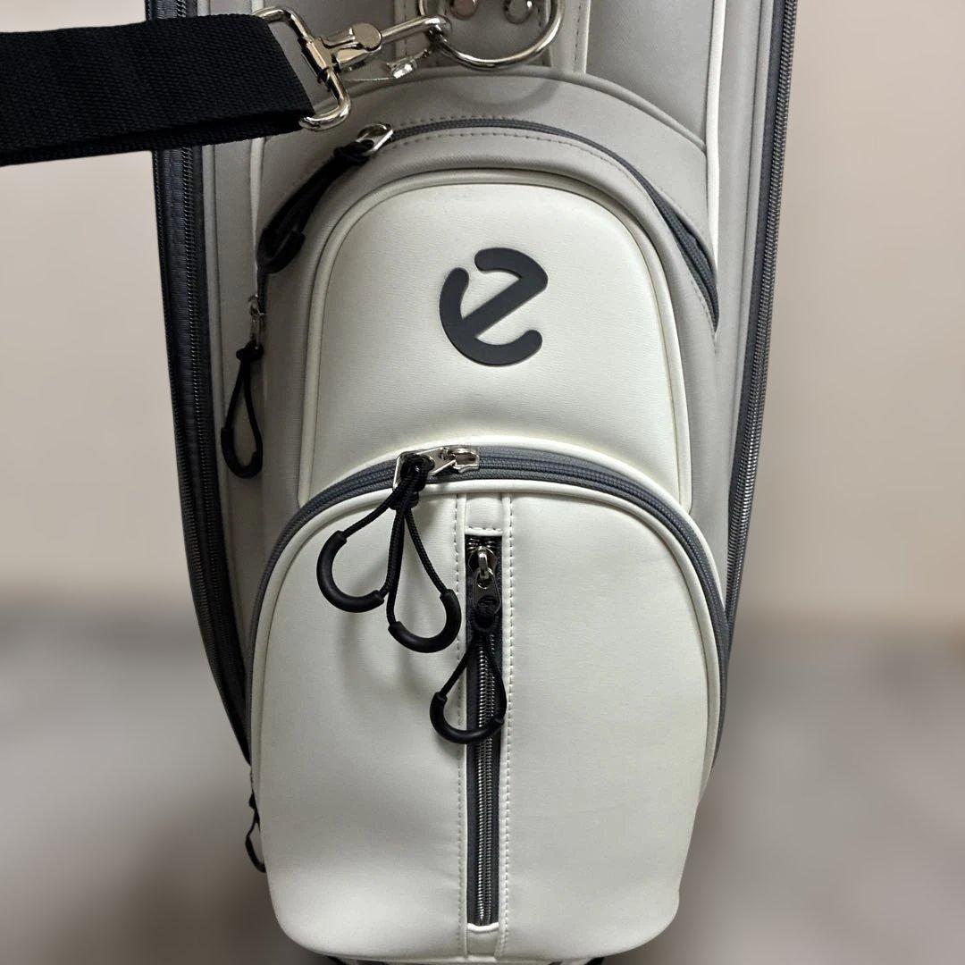 超美品‼️ エコーecco キャディバッグとヘッドカバーセット　パターカバーまで