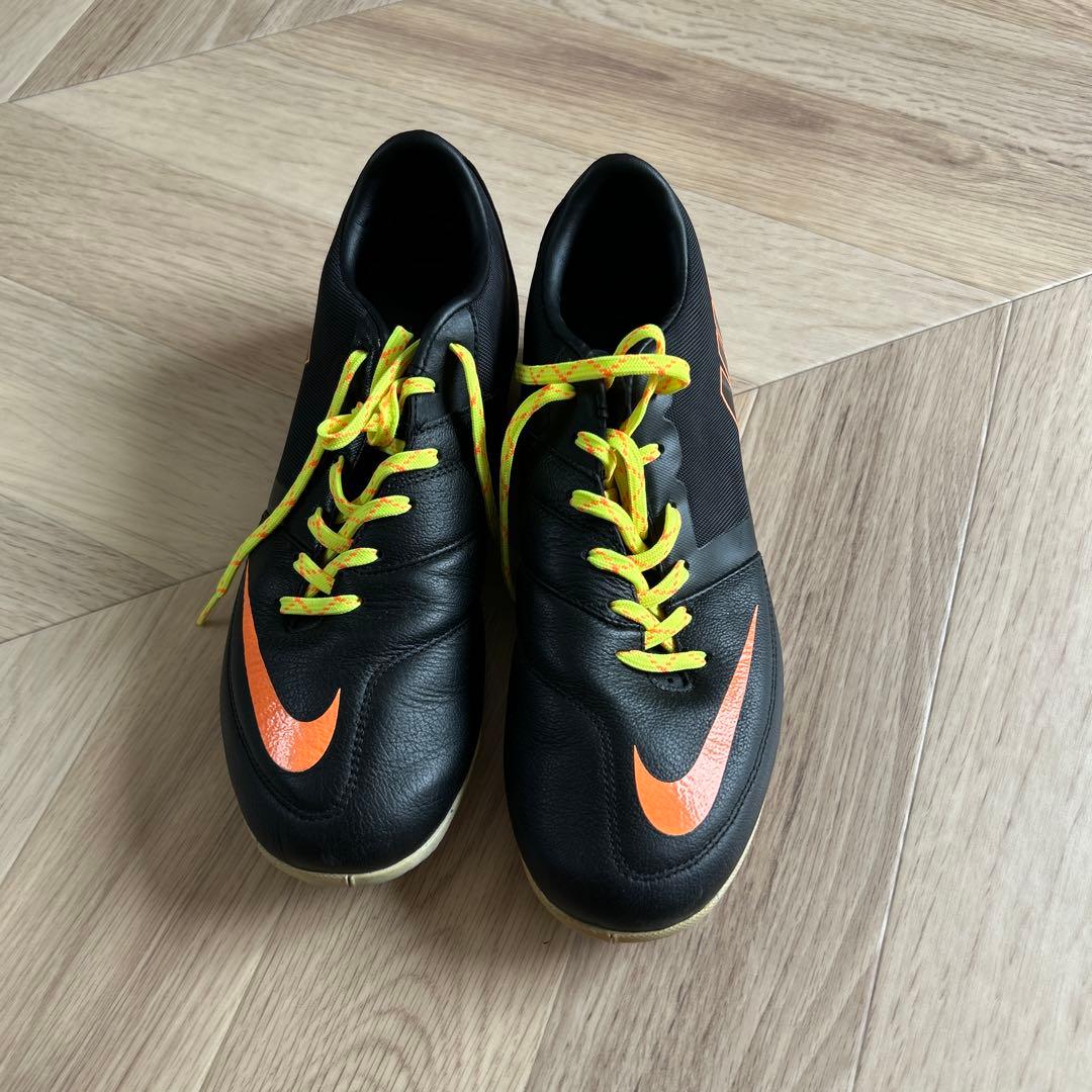 Nike サッカーシューズ 25.5cm ブラック/オレンジ