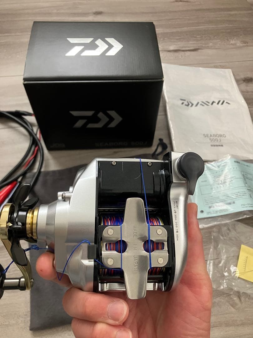 リール DAIWA SEABORG 500J Masahiro Saido