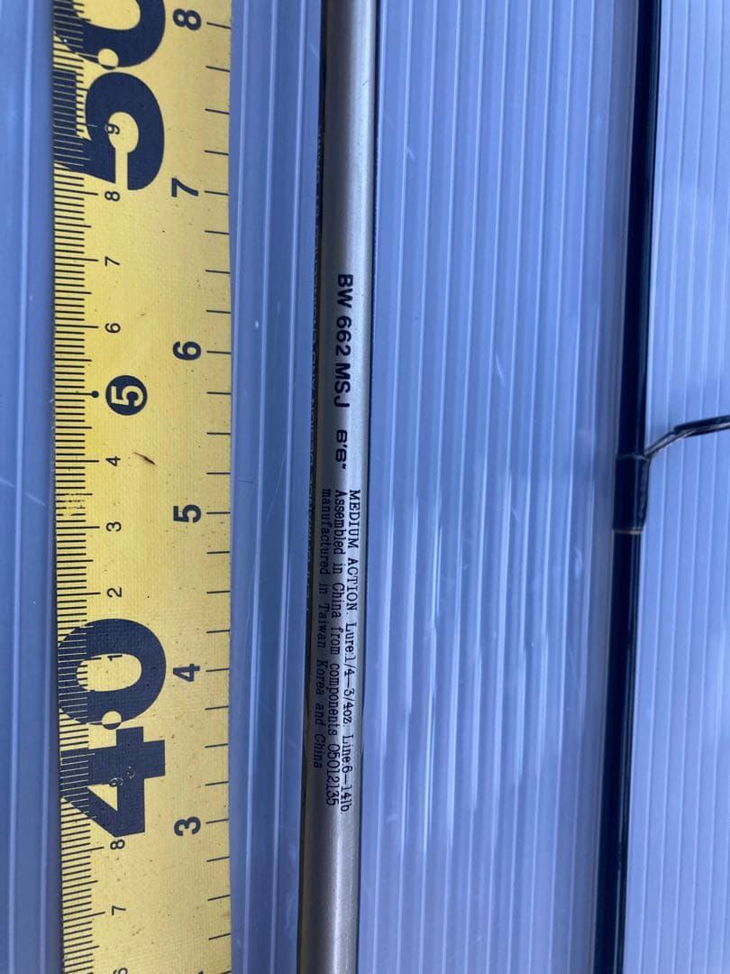激レア オールド Daiwa  BLACK WIDOW BW 662 MSJ