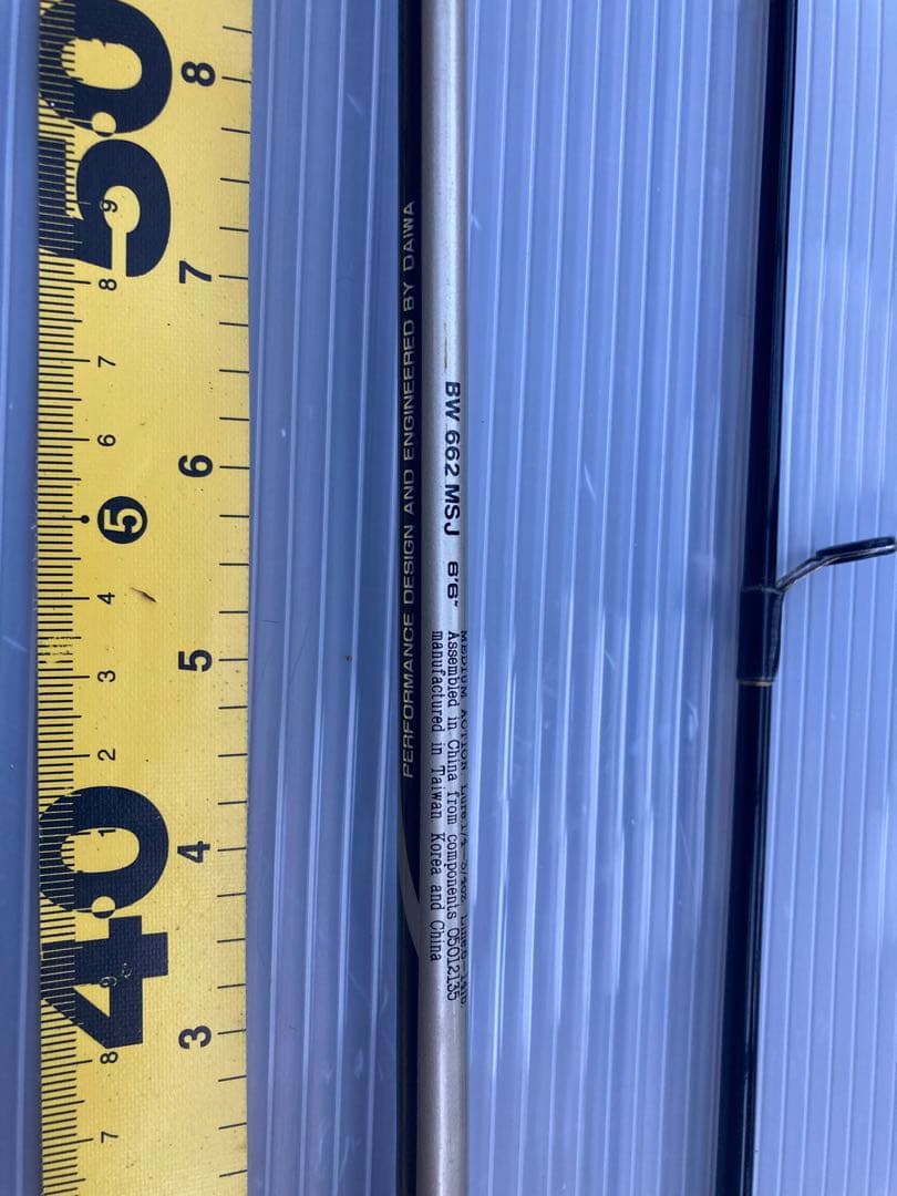 激レア オールド Daiwa  BLACK WIDOW BW 662 MSJ