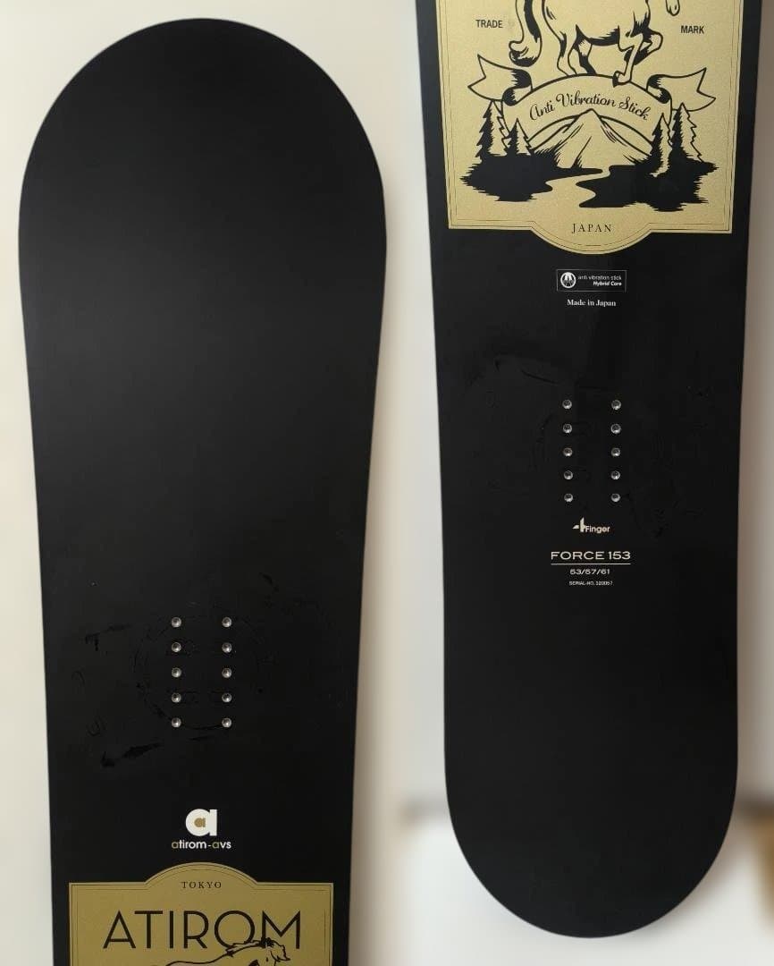 ★中古美品！ ATIROM avs FORCE 153cm 2015 艶消し黒