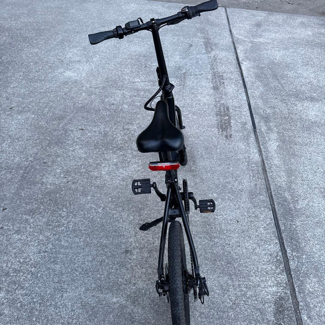 【美品】【引き取り限定】X20電動アシスト自転車 折りたたみ