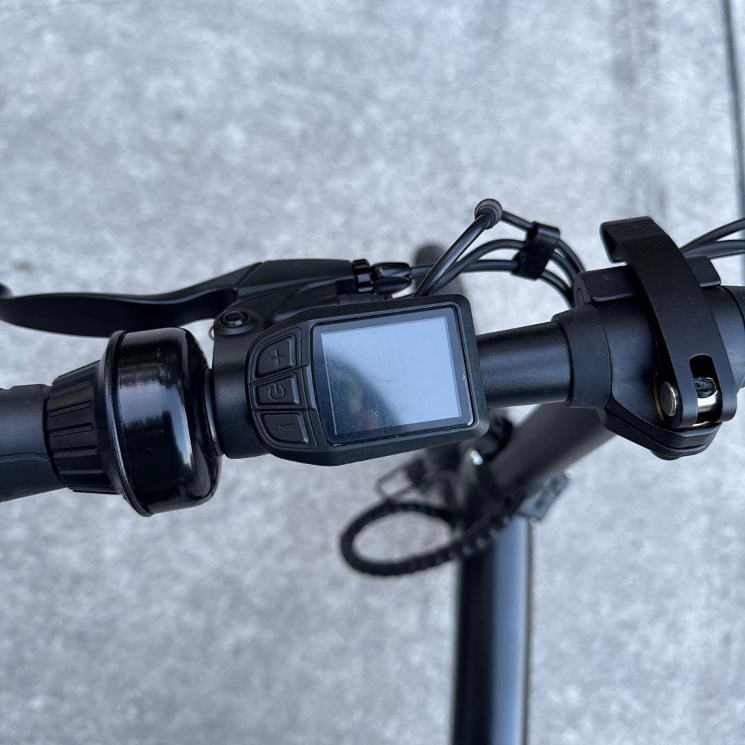 【美品】【引き取り限定】X20電動アシスト自転車 折りたたみ