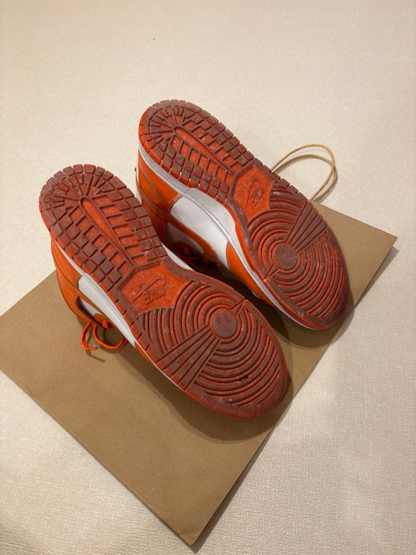 Nike バスケットシューズ ダンクハイ　オレンジブレイズ