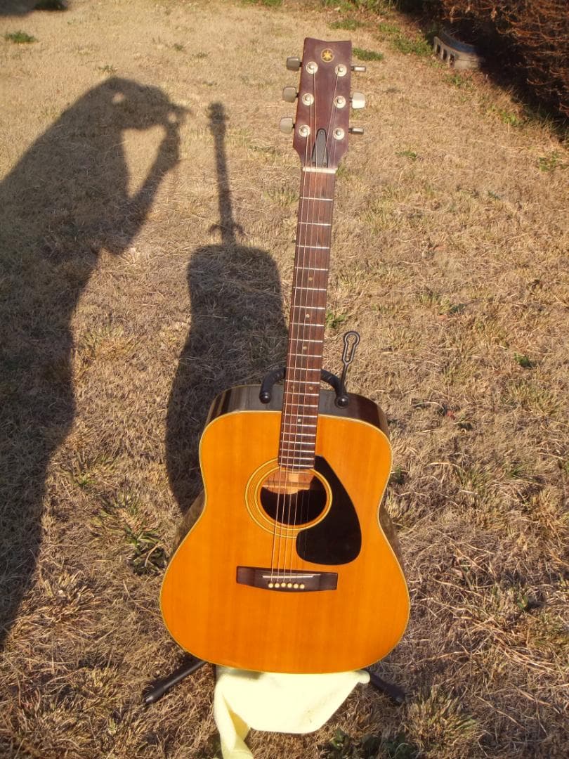アコースティックギター YAMAHA 黒ラベル　FG200J 1975頃製