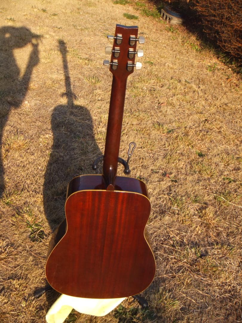 アコースティックギター YAMAHA 黒ラベル　FG200J 1975頃製